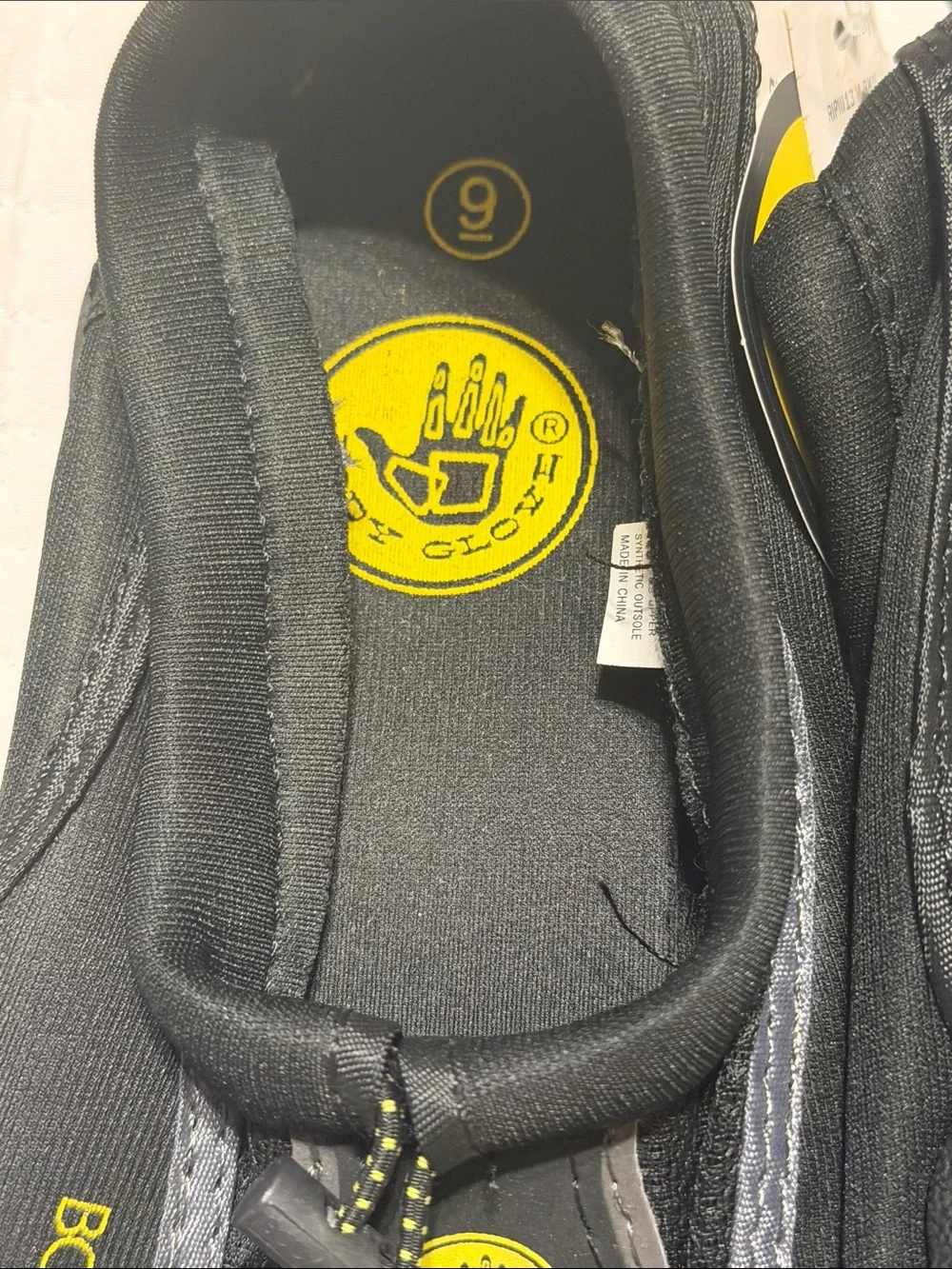 Body Glove Black and Yellow Water Shoes